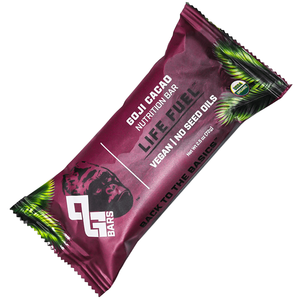 Goji Cacao (8-Pack) — 15g Protein, USDA Organic | Organic Gorilla